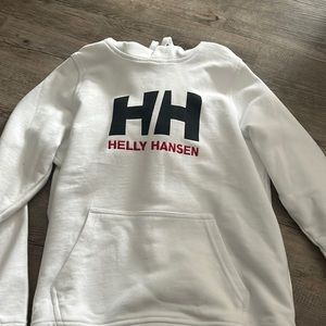 White helly Hansen S hoodie